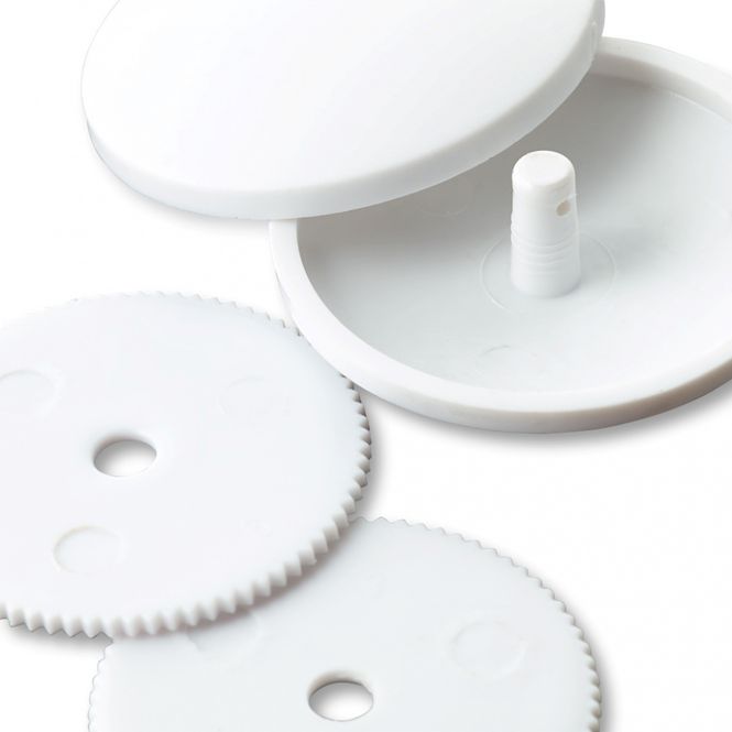 Hovedbilde Overtrekksknapp 15 mm plast