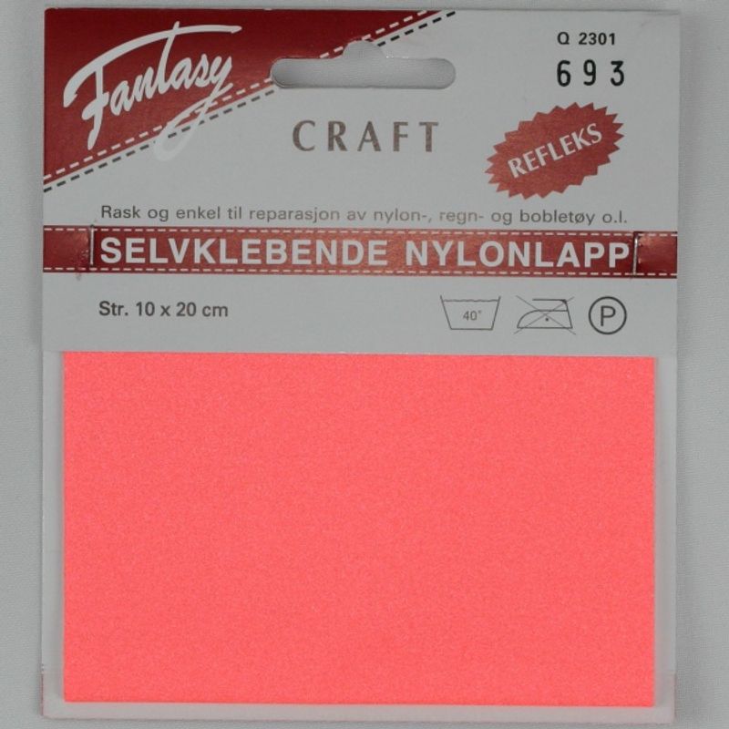 Selvklebende reflekslapp oransje reflex