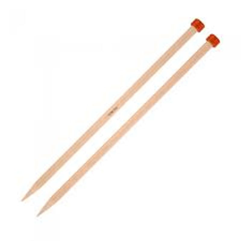 Rette pinner 30 cm Basix birch KnitPro