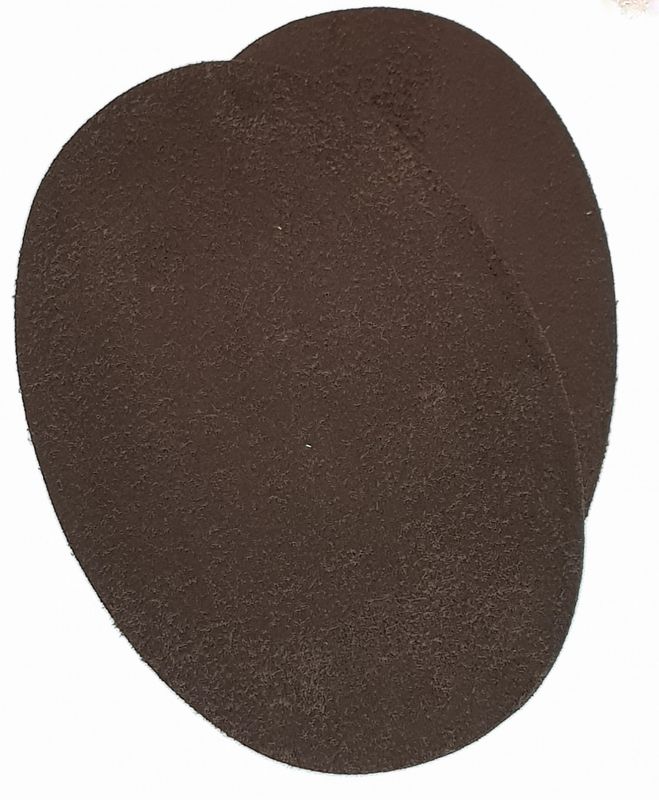 Albulapp ruskinnsimitasjon strykelapp brun
