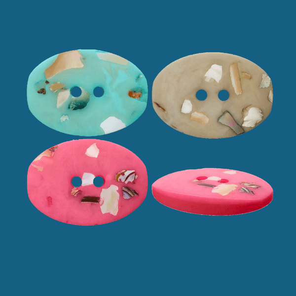 Hovedbilde Knapp Porfyr 25 mm - flere farger