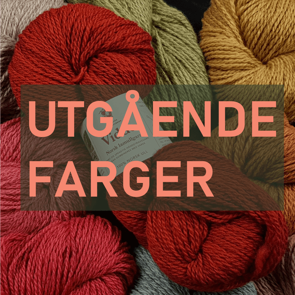 Hovedbilde Vidde - Norsk lamullsgarn 100 g - UTGÅENDE FARGER