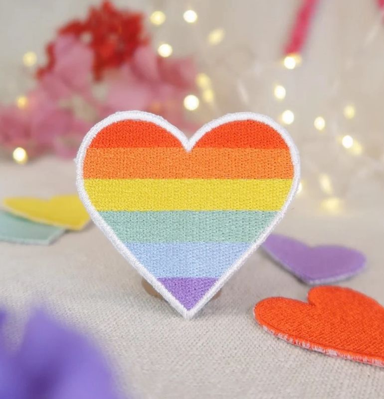 Strykemerke PRYD Pridehjerte 