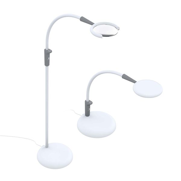 Hovedbilde Broderilupe gulvmodell med led-lys Daylight ...