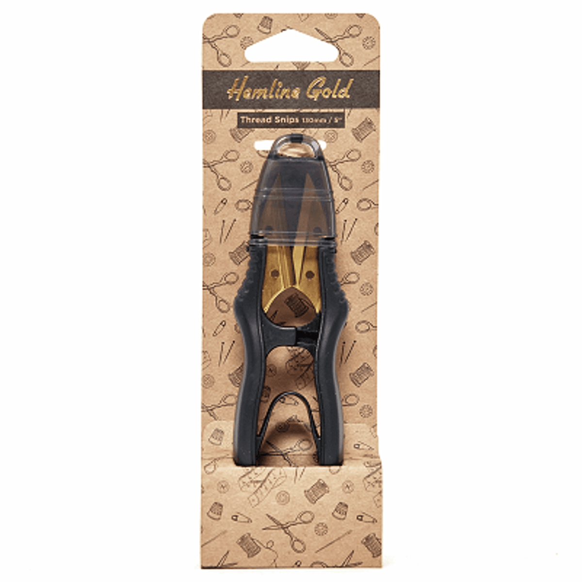 Trådkutter sort Hemline Gold
