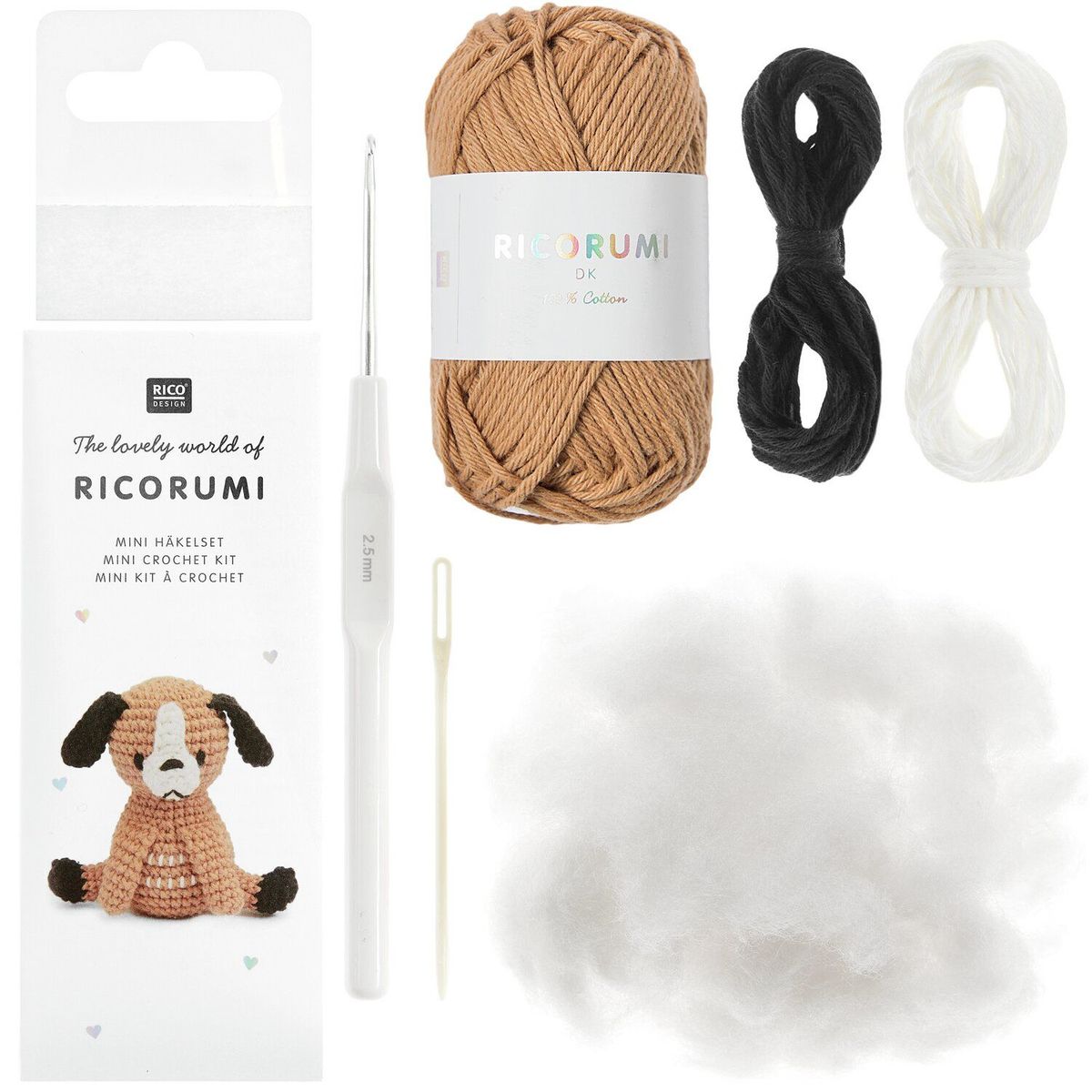 Ricorumi mini heklepakke Hunden Trofast