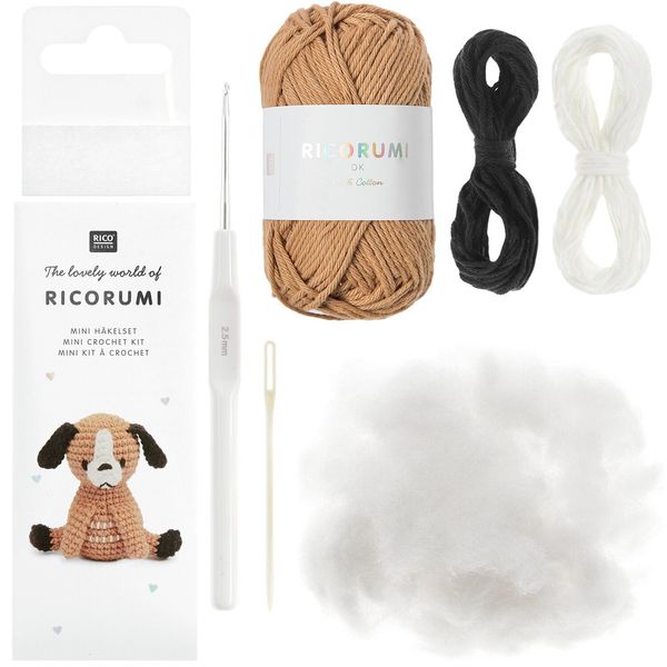 Hovedbilde Ricorumi mini heklepakke Hunden Trofast