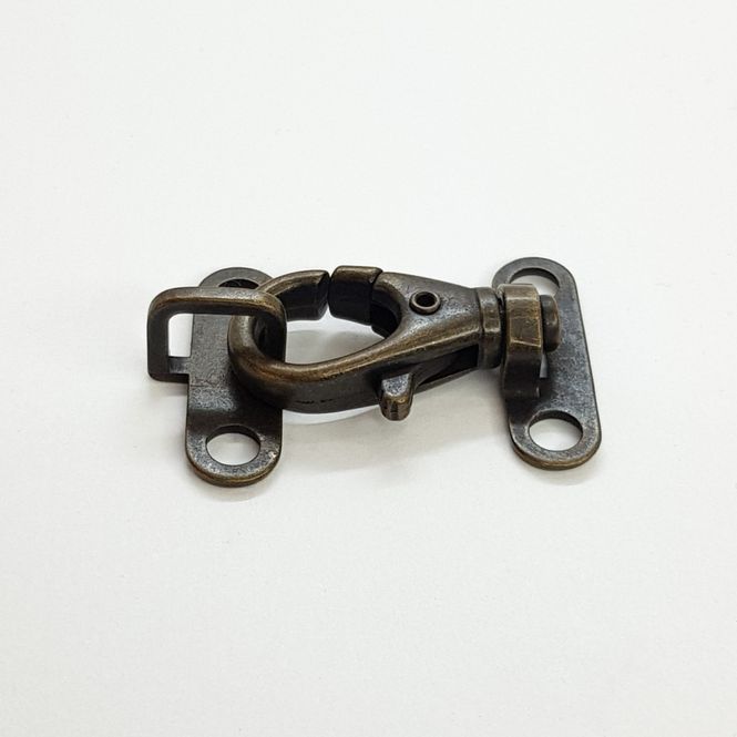 Hovedbilde Carabinkrok bronse 45 mm