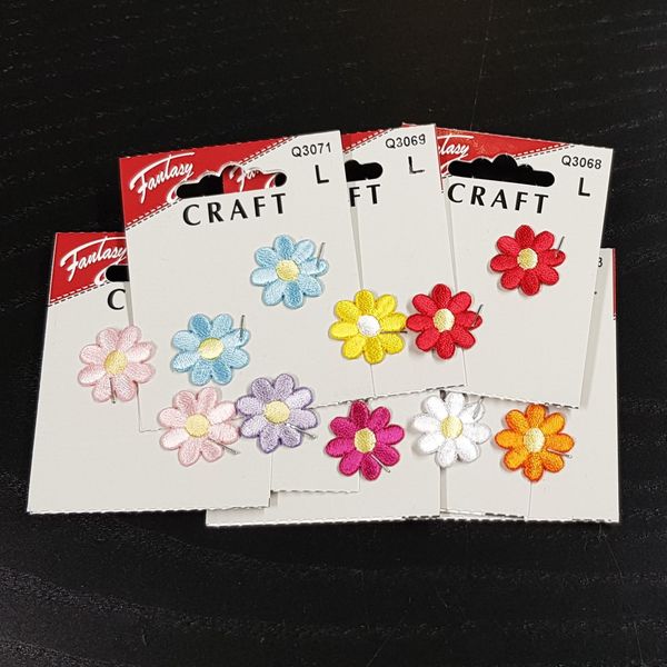 Hovedbilde Strykemerke Tusenfryd - x2 - 20 mm