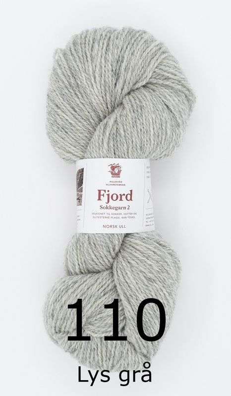 Fjord Sokkegarn 2 - alle farger