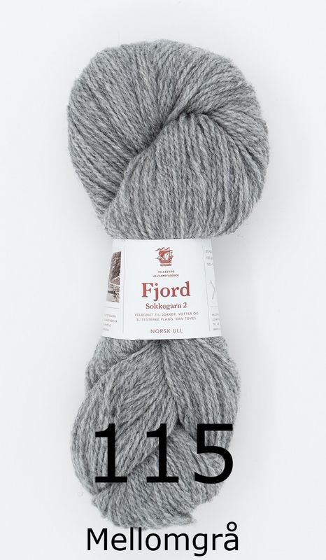 Fjord Sokkegarn 2 - alle farger