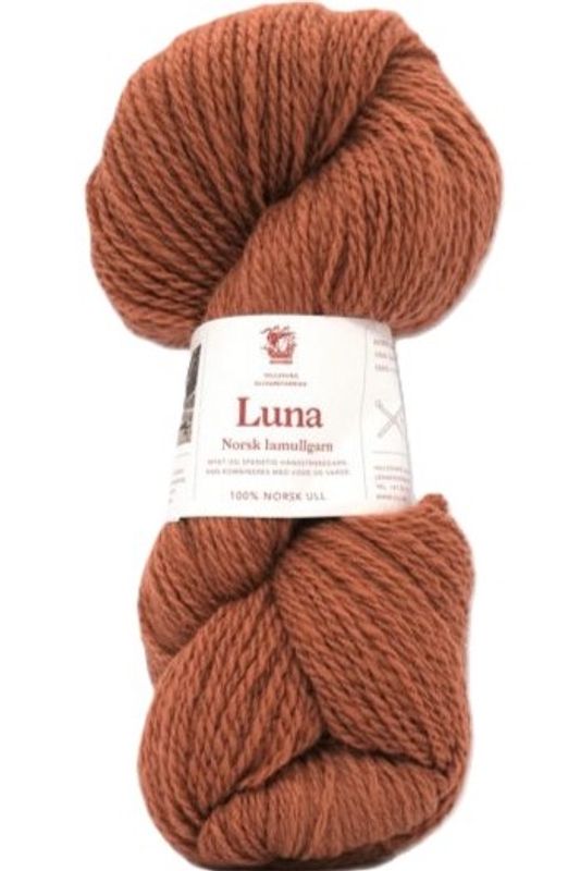Luna - Norsk lamullsgarn 100 g Hillesvåg Fabrikker