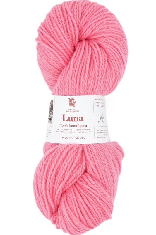 Luna - Norsk lamullsgarn 100 g Hillesvåg Fabrikker