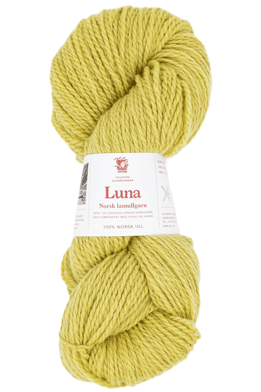 Luna - Norsk lamullsgarn 100 g Hillesvåg Fabrikker