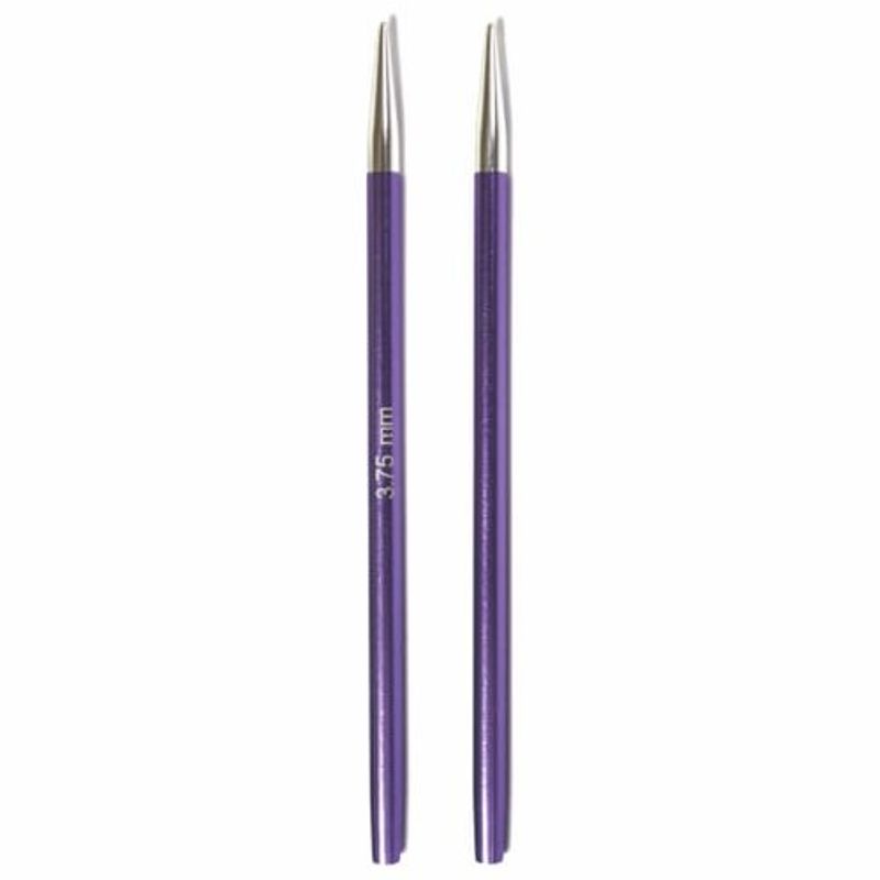 KnitPro Zing utskiftbare pinner - lange 13 cm 