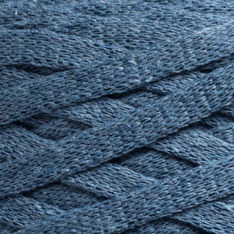 Ribbon resirkulert bomull båndgarn 250 g Svarta Fåret