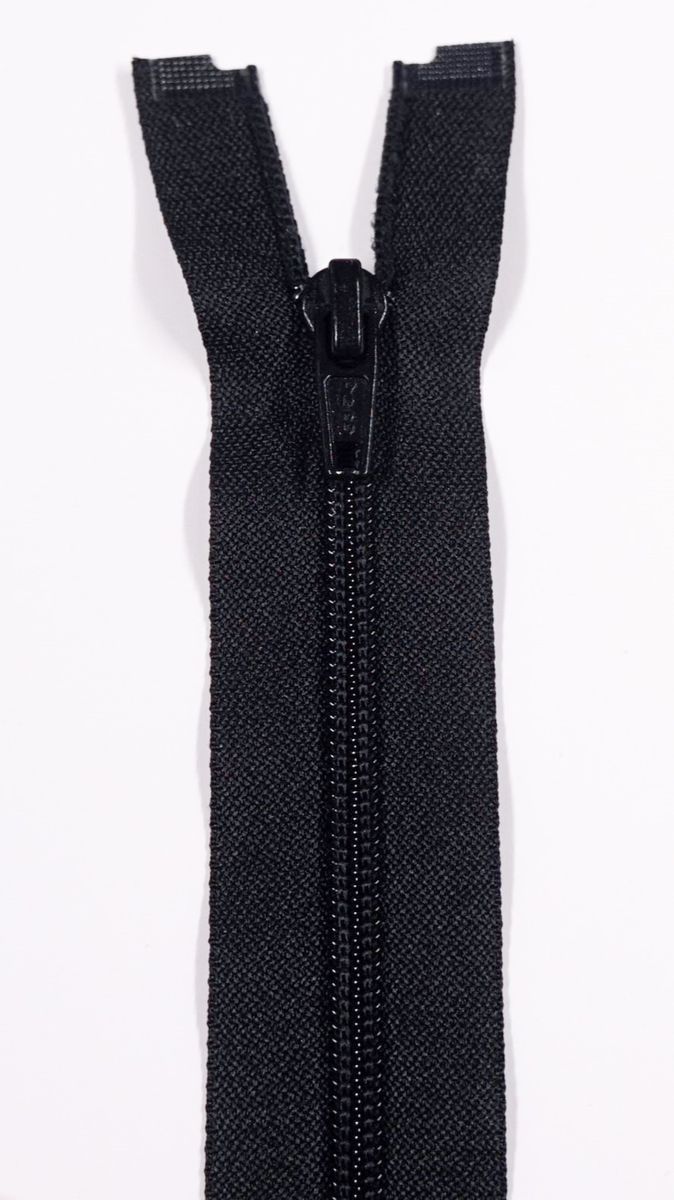 Jakkeglidelås 6 mm nylon spiral delbar glidelås