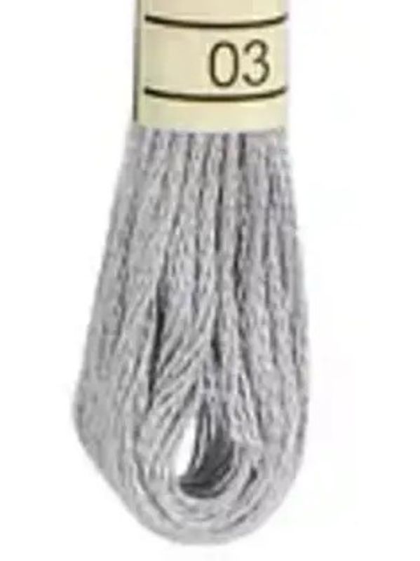 DMC Mouline No. 117 ensfarget brodergarn bomull