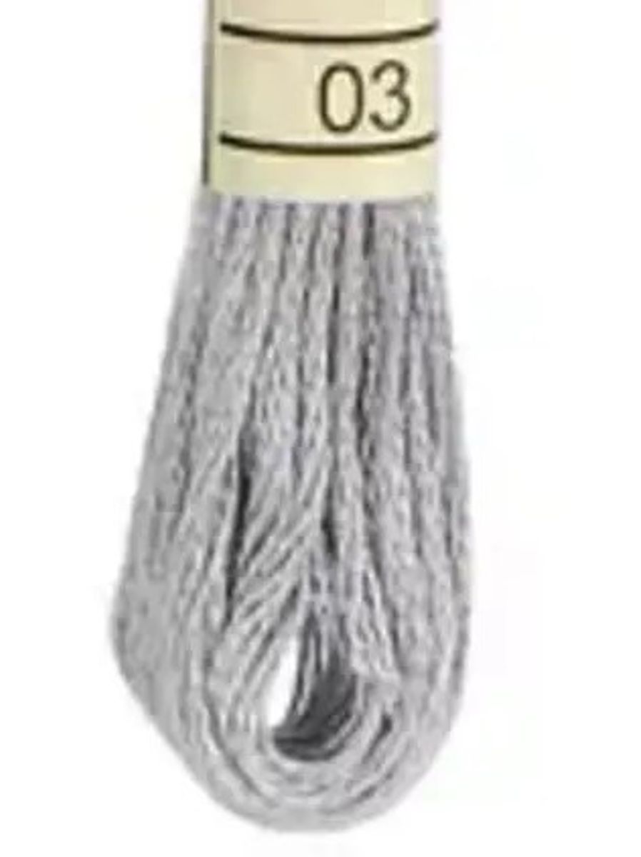 DMC Mouline No. 117 ensfarget brodergarn bomull