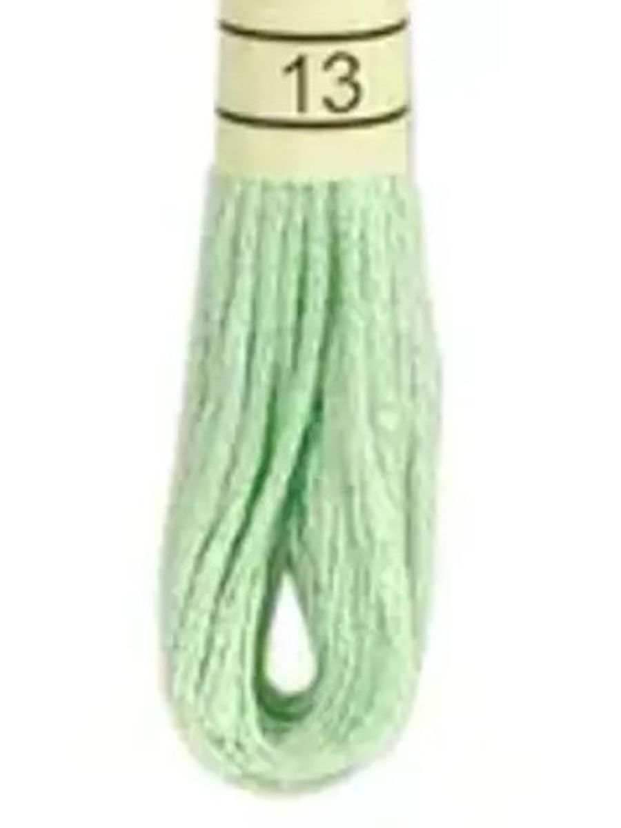 DMC Mouline No. 117 ensfarget brodergarn bomull