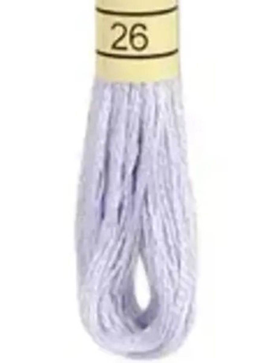 DMC Mouline No. 117 ensfarget brodergarn bomull