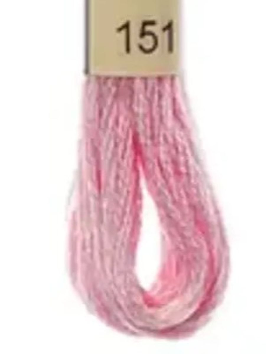 DMC Mouline No. 117 ensfarget brodergarn bomull