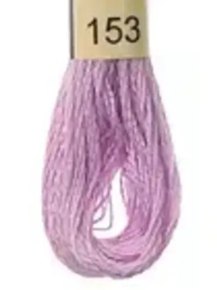 DMC Mouline No. 117 ensfarget brodergarn bomull