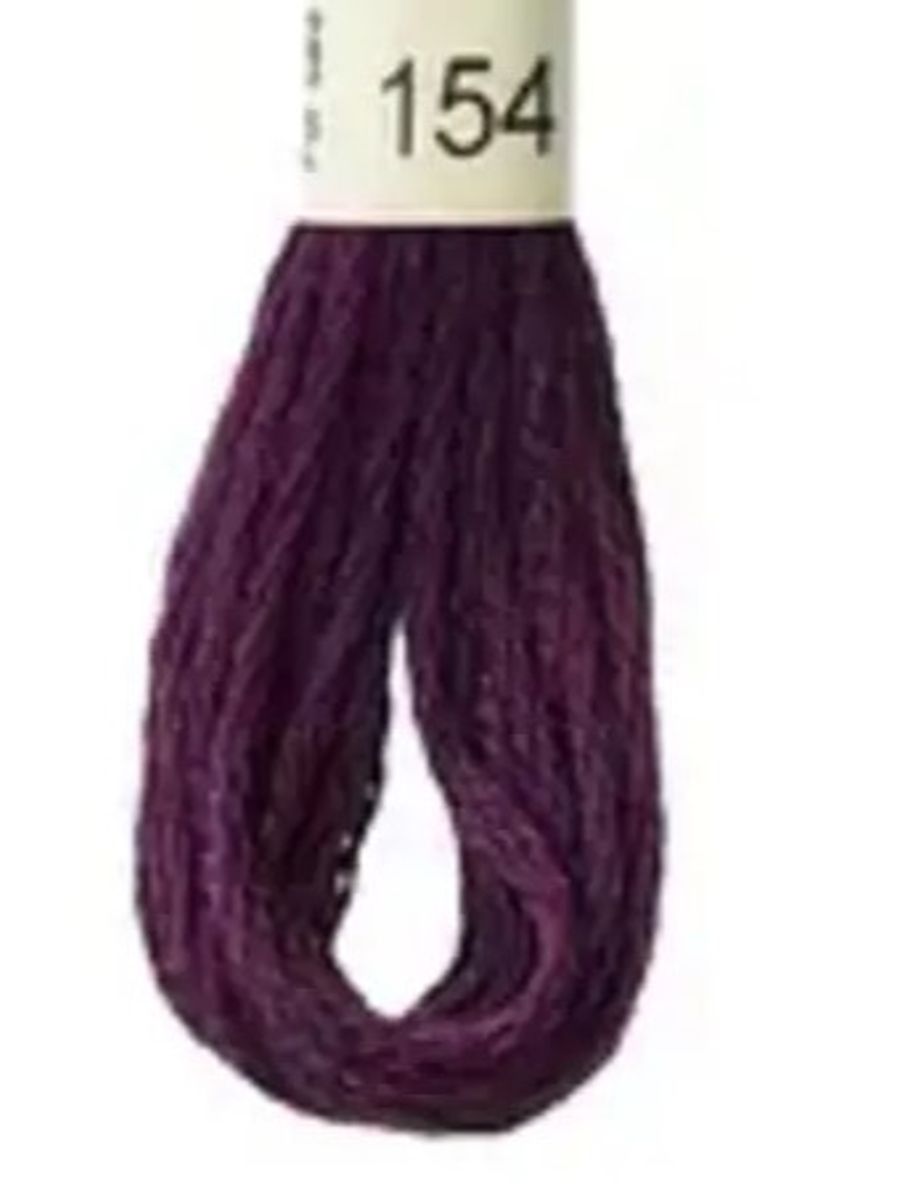DMC Mouline No. 117 ensfarget brodergarn bomull