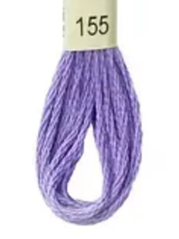 DMC Mouline No. 117 ensfarget brodergarn bomull