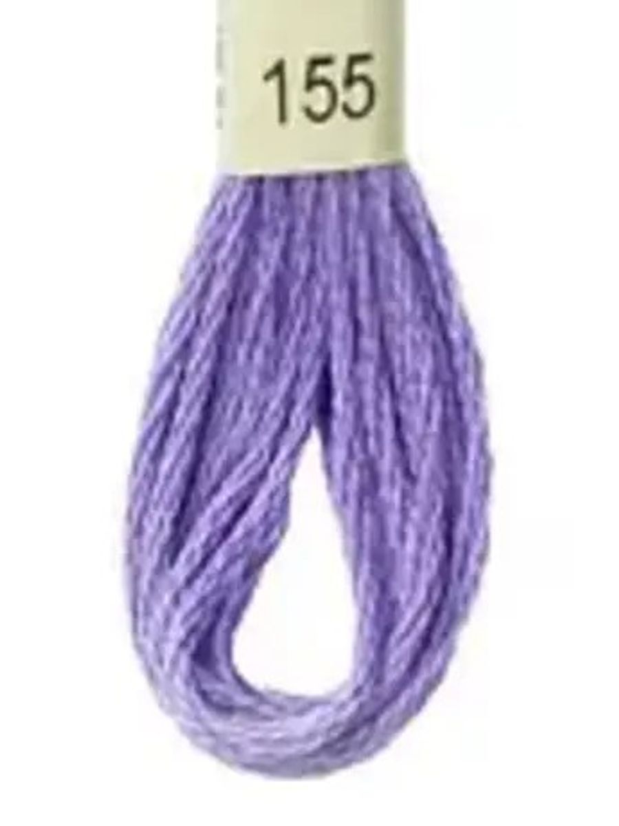 DMC Mouline No. 117 ensfarget brodergarn bomull