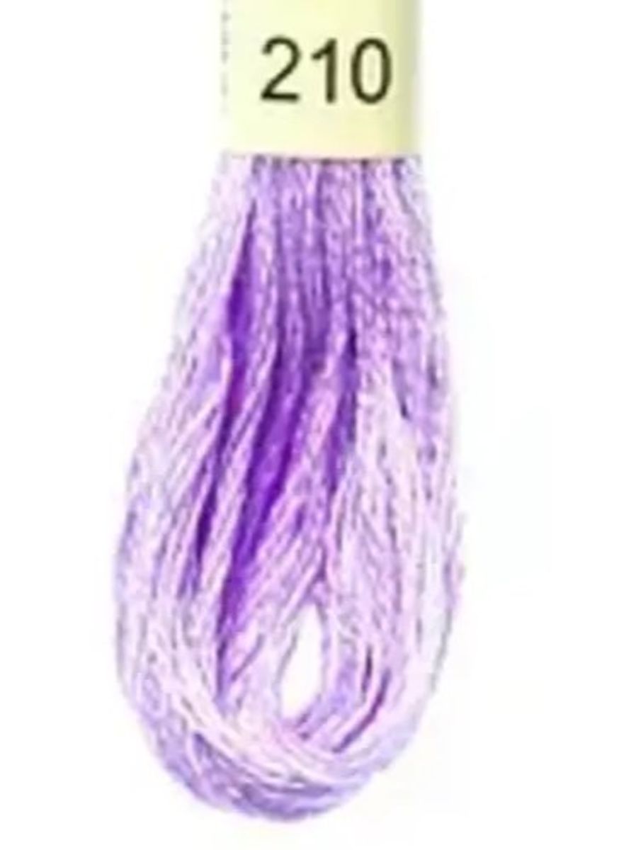 DMC Mouline No. 117 ensfarget brodergarn bomull
