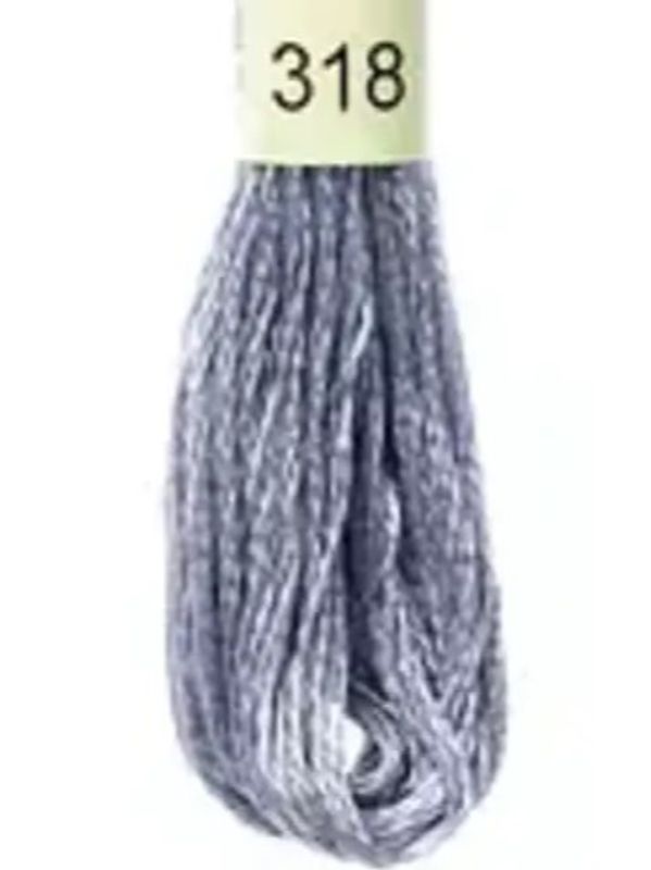 DMC Mouline No. 117 ensfarget brodergarn bomull