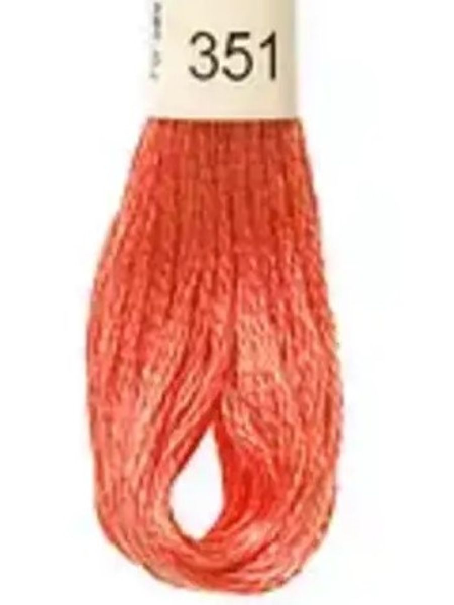 DMC Mouline No. 117 ensfarget brodergarn bomull