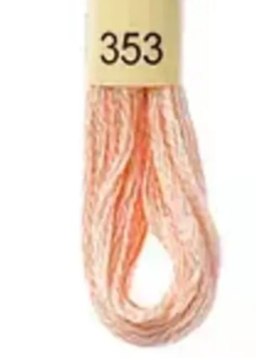 DMC Mouline No. 117 ensfarget brodergarn bomull