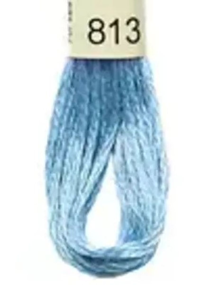 DMC Mouline No. 117 ensfarget brodergarn bomull