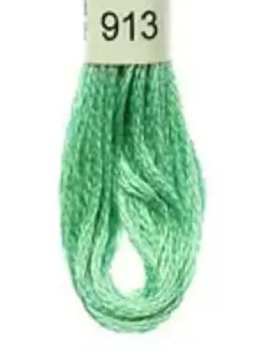 DMC Mouline No. 117 ensfarget brodergarn bomull