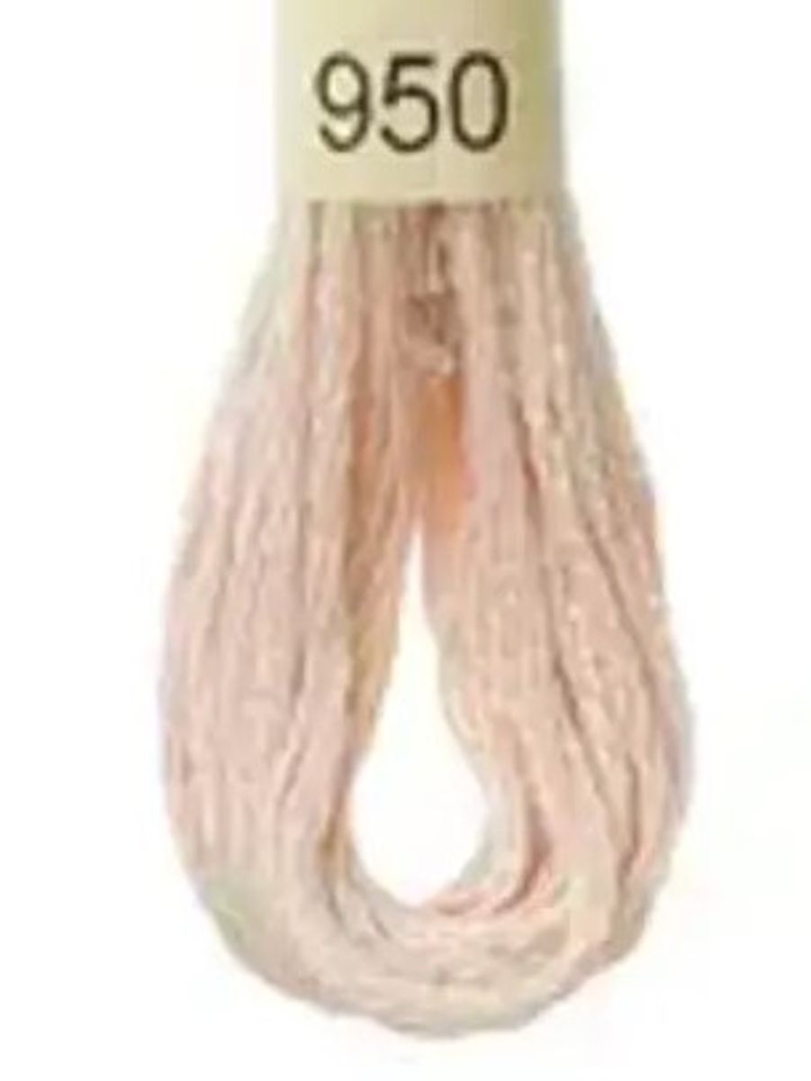 DMC Mouline No. 117 ensfarget brodergarn bomull