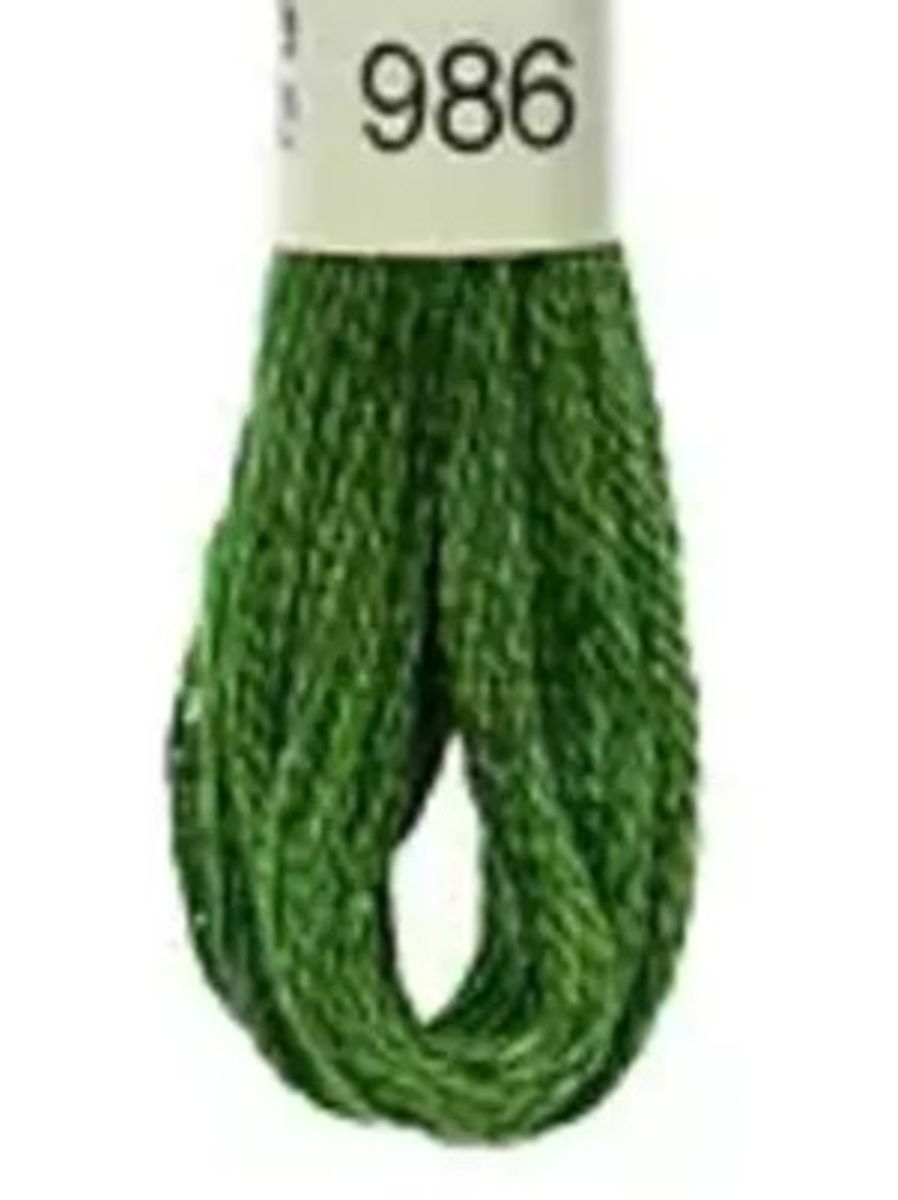 DMC Mouline No. 117 ensfarget brodergarn bomull