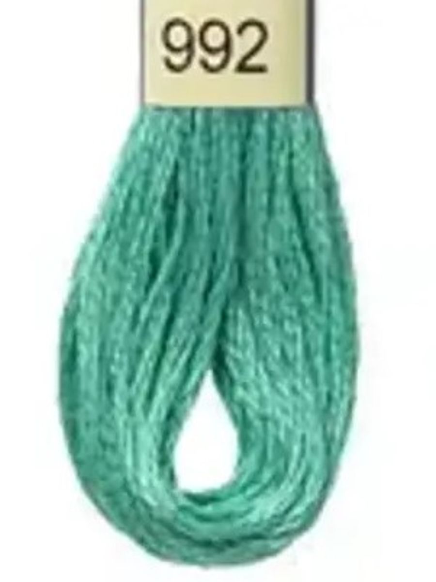 DMC Mouline No. 117 ensfarget brodergarn bomull