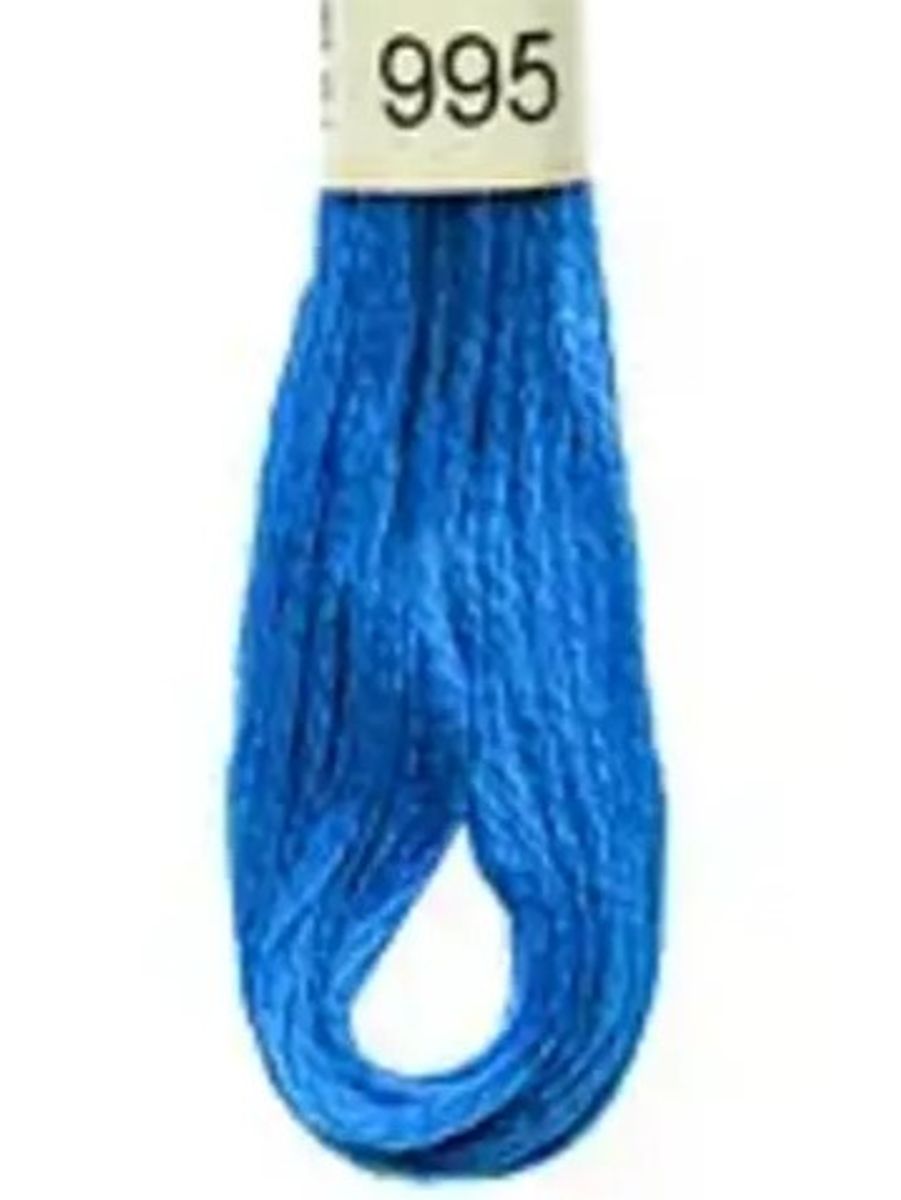 DMC Mouline No. 117 ensfarget brodergarn bomull