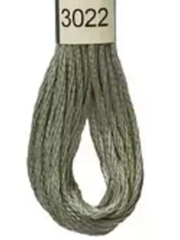 DMC Mouline No. 117 ensfarget brodergarn bomull
