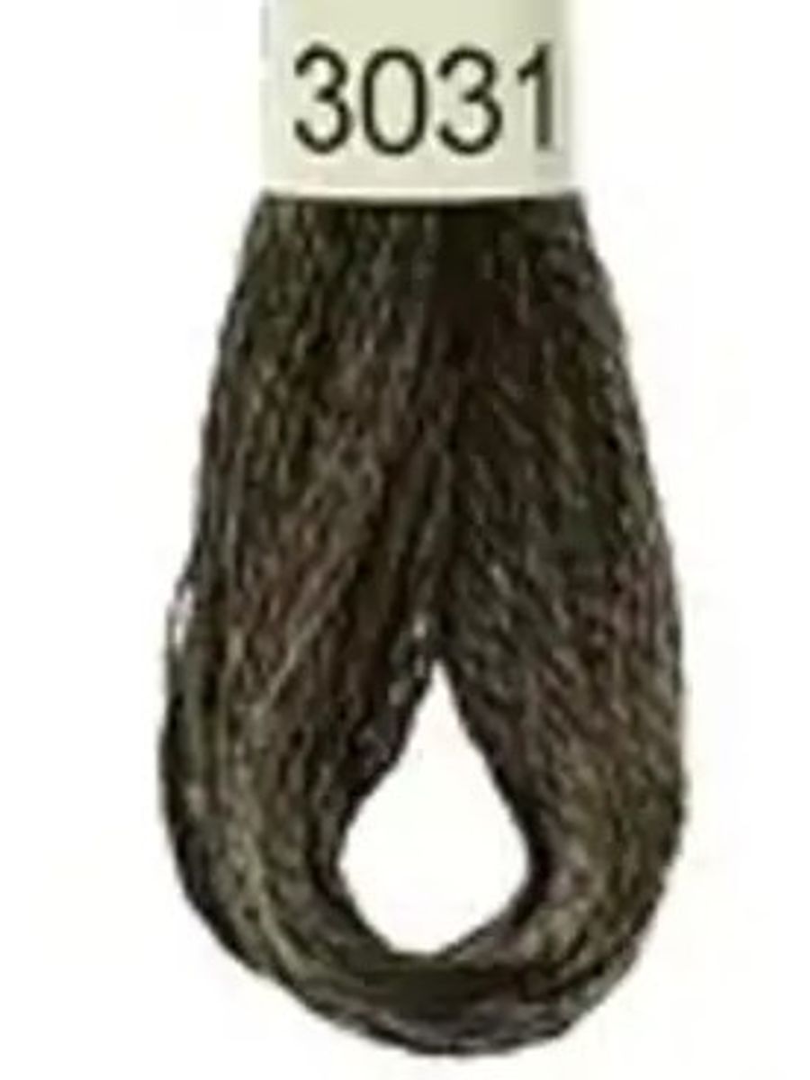 DMC Mouline No. 117 ensfarget brodergarn bomull