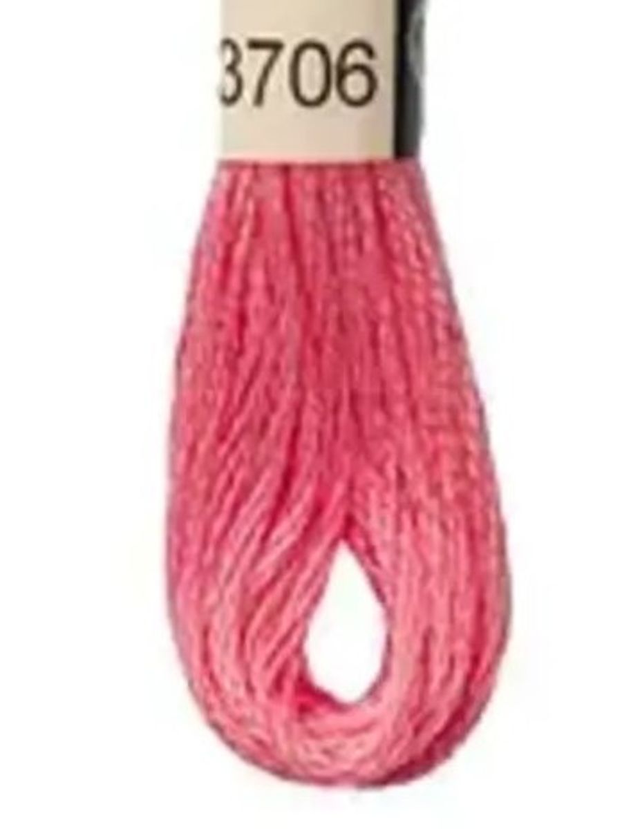 DMC Mouline No. 117 ensfarget brodergarn bomull