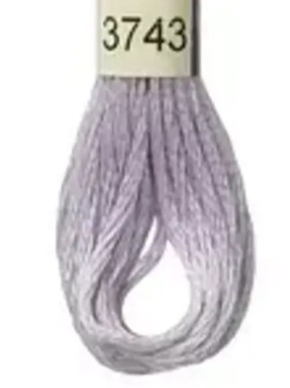 DMC Mouline No. 117 ensfarget brodergarn bomull