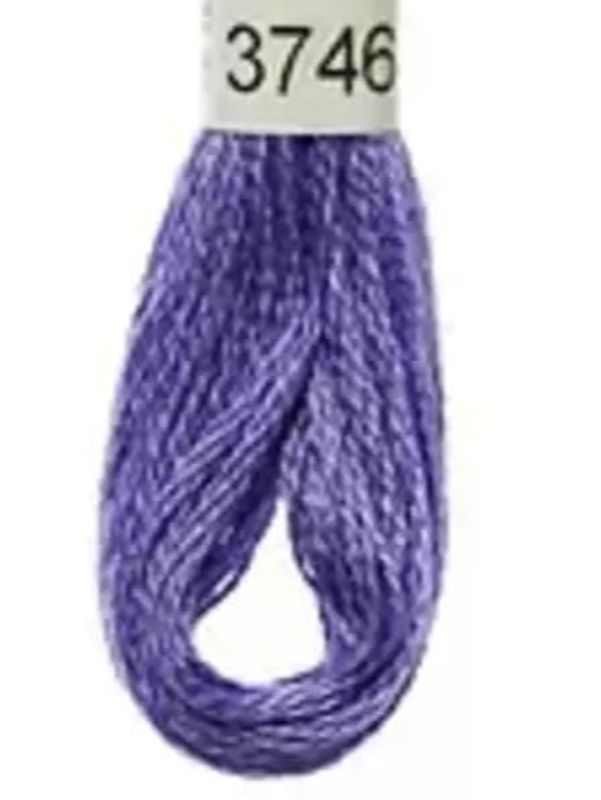 DMC Mouline No. 117 ensfarget brodergarn bomull