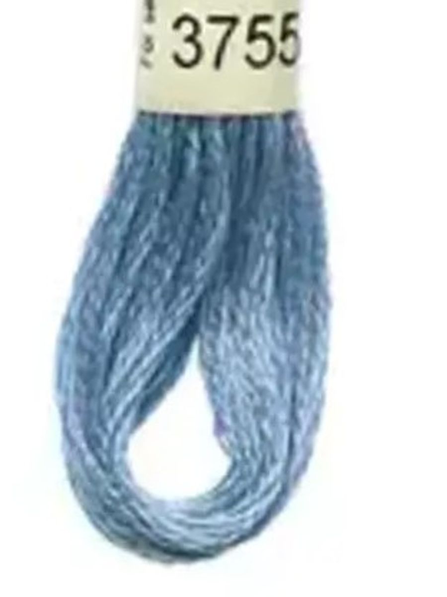 DMC Mouline No. 117 ensfarget brodergarn bomull