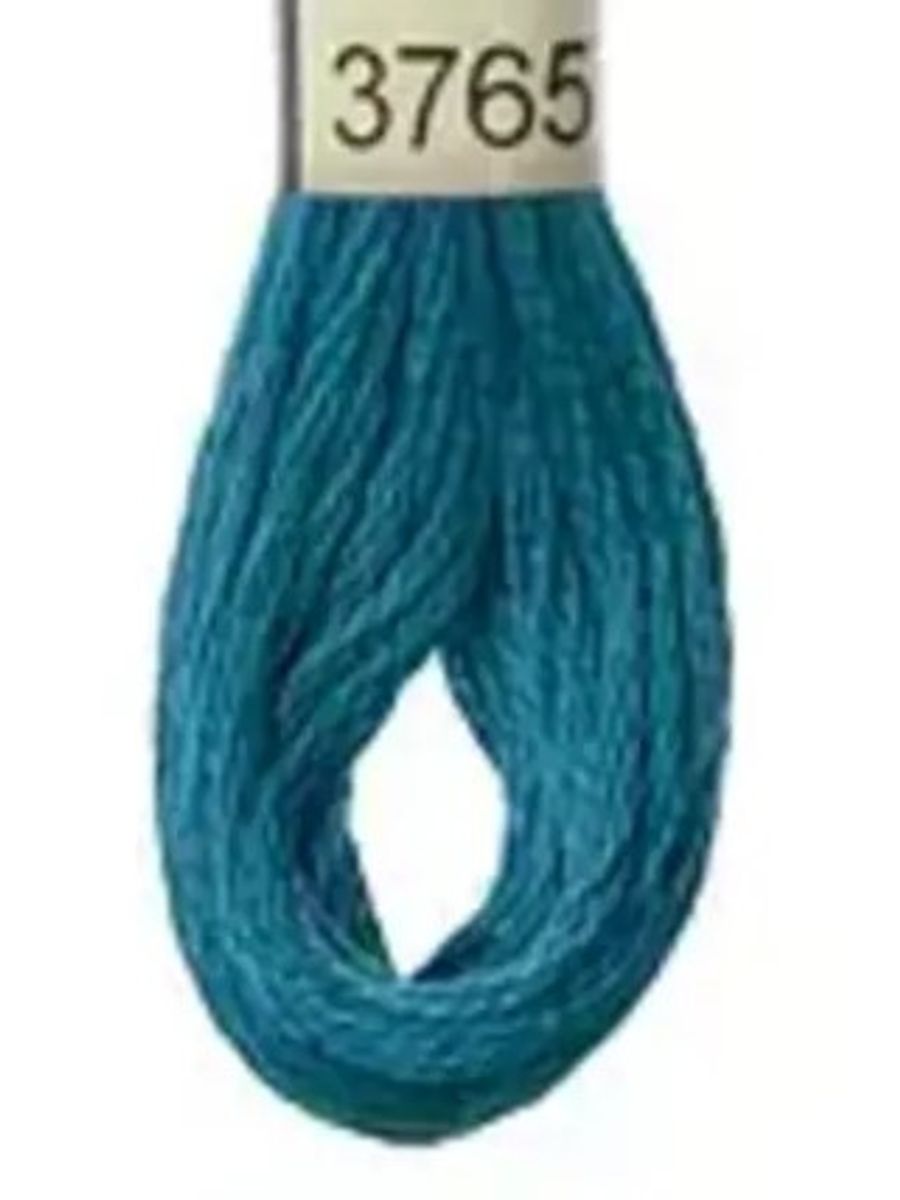 DMC Mouline No. 117 ensfarget brodergarn bomull