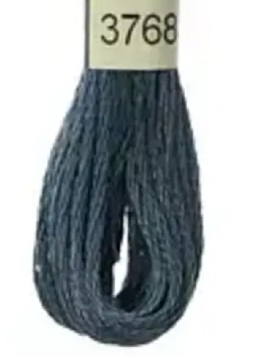 DMC Mouline No. 117 ensfarget brodergarn bomull