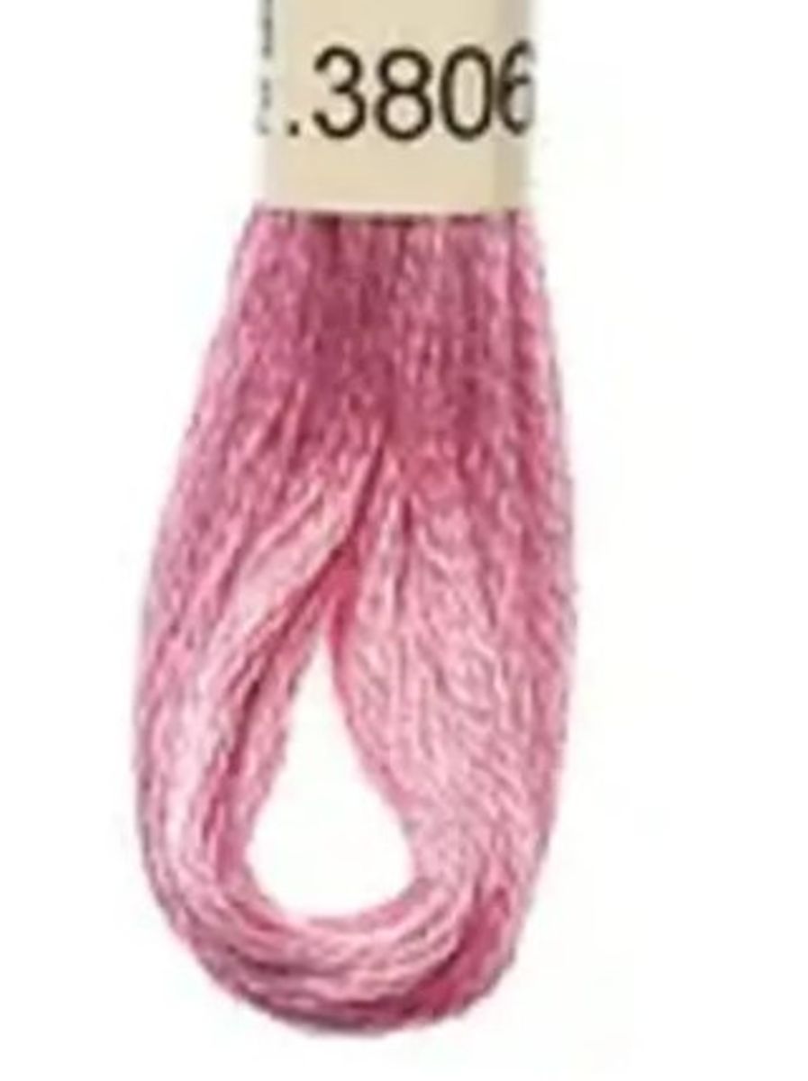 DMC Mouline No. 117 ensfarget brodergarn bomull