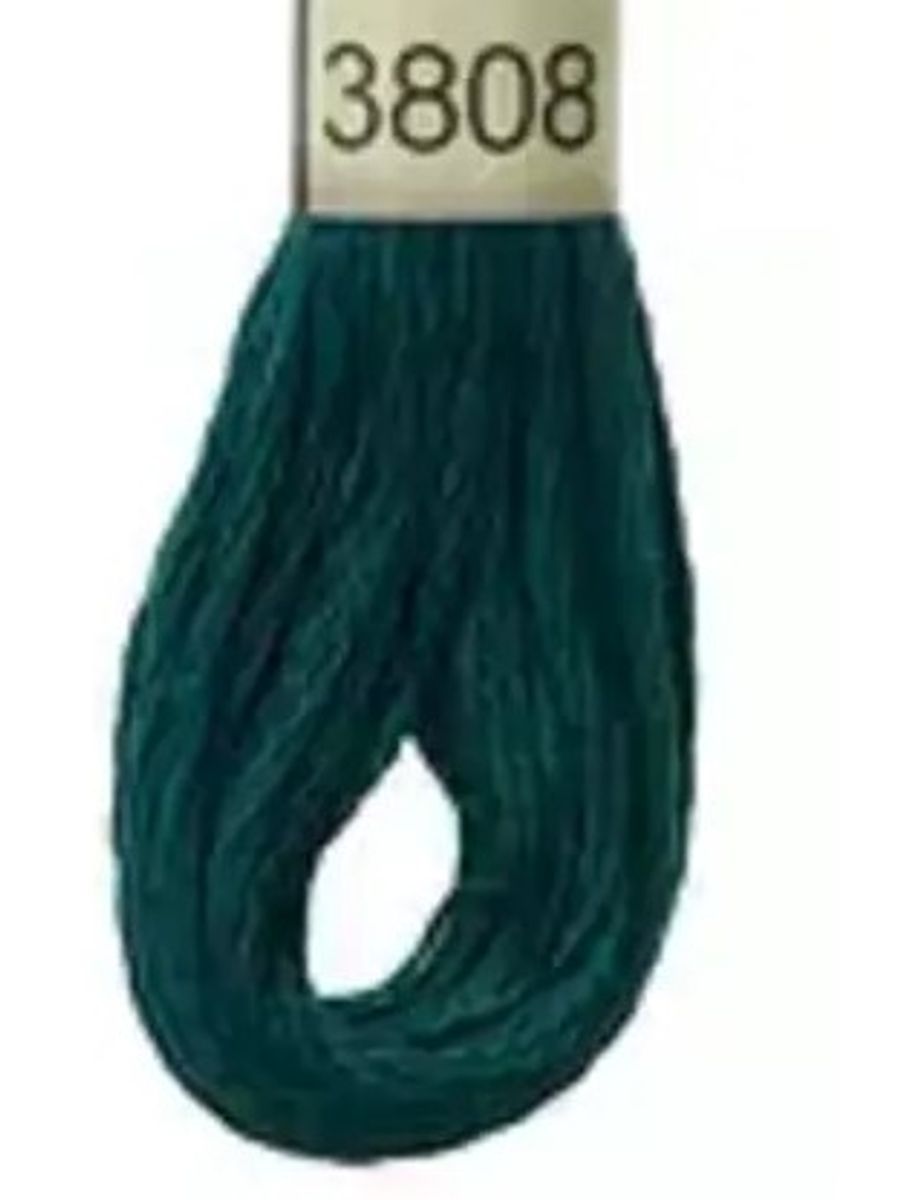 DMC Mouline No. 117 ensfarget brodergarn bomull